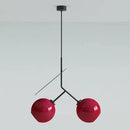 GobekUsa Glass Cherry Pendant Lights Suspension Chandelier Hanging Lamp