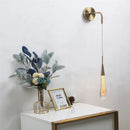GobekUsa Crystal Droplet Wall Lamp: Nordic Luxury LED Art Deco Light for Modern Living Room