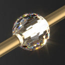 GobekUsa Crystal LED Chandelier for Nordic Bedroom, Living Room & TV Background Wall.