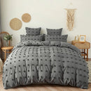 GobekUsa Furball Double Bed 3-Piece Duvet Set - King/Queen Size Luxury Bedding