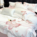 GobekUsa Chic Embroidered Cotton Bedding Set for Luxurious Home Décor