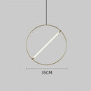 GobekUsa LED Metal Pendant Light for Dining Room & Bedroom