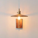 GobekUsa Amber Glass LED Wall Lamp for Modern Nordic Home Decor