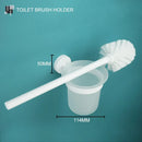 GobekUsa Bathroom Accessory Set: Towel Rack, Toilet Brush, Paper Holder, Toothbrush Holder, Soap Tray