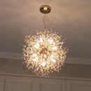 GobekUsa Dandelion Chandelier: Luxury Crystal Pendant Lamp for Living Room and Bedroom