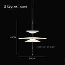 GobekUsa Flying Saucer Pendant Light for Dining Table and Bar, Modern Minimalist Creative Design