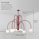 GobekUsa LED Pendant Chandelier for Living Room Bedroom Decor