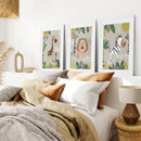 Set of 3 Safari Baby Animal Art Prints by Wall Art Set