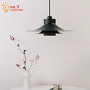 "GobekUsa Modern Flying Saucer Pendant Light - French Atmosphere Horn Hanging Lamp"