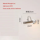 GobekUsa Gold Mirror Headlight Wall Light - Modern Bedroom Reading Lamp Art Deco