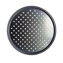 GobekUsa Carbon Steel Perforated Pizza Pan Non Stick Baking Tray with Holes