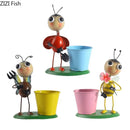 GobekUsa Ants Gardener Vase: Creative Plant Pots for Aesthetic Room Decor
