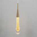 GobekUsa Crystal Droplet Wall Lamp: Nordic Luxury LED Art Deco Light for Modern Living Room