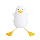 GobekUsa Duck Cartoon Silicone Night Lamp - USB Rechargeable, Touch Sensor, Timer