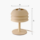 GobekUsa Cream Medieval Design LED Table Lamp for Bedroom, Living Room, Kitchen, Cafe