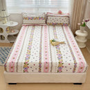 GobekUsa Japanese Style Thick Fitted Sheet for Queen/King Bed