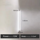 GobekUsa Bedroom Wall Lamp: Nordic Strip Light, Minimalist Design, Black Background, Decorative Luminaires
