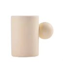 GobekUsa Cotton Candy Ceramic Cup & Saucer Set for Coffee, Tea, Milk, Juice