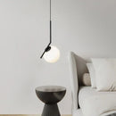 GobekUsa Glass Pendant Lights: Modern Bedroom Bedside Chandeliers for Home Indoor Decor