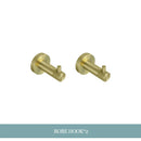 GobekUsa Gold Hardware Set: Towel Bar, Toilet Paper Holder, Robe Hook, Cup Hanger