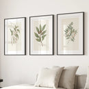 Vintage Neutral Botanical Gallery Wall Print Set by Wall Art Set