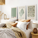 Yayoi Kusama Sage Green Print Set of 3 by Wall Art Set