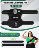 LX19 Red Light Therapy for Knee, Elbow and Shoulder, Charcoal Black
