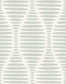Sage Ogee Sketch Ovals Wallpaper
