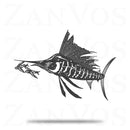 Sailfish Chasing Flying Fish