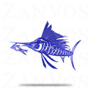 Sailfish Chasing Flying Fish