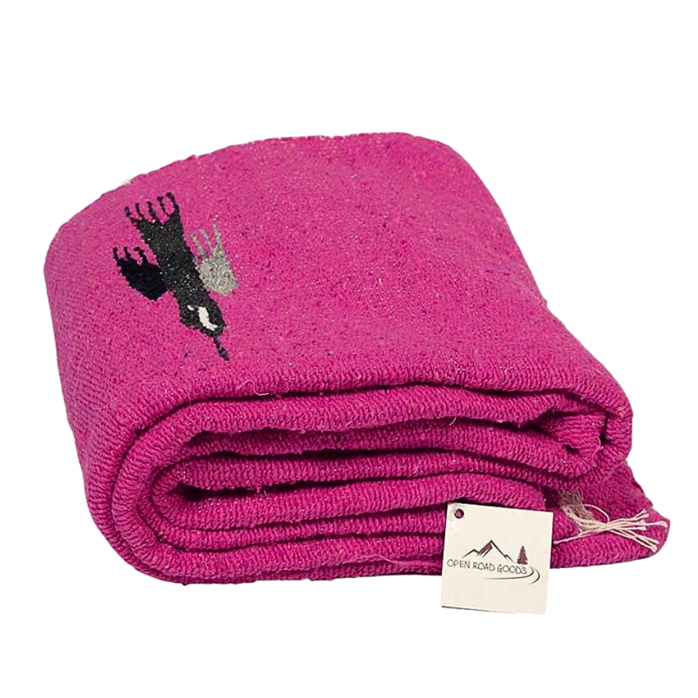 Hot Pink Baja Thunderbird Blanket, photo 5 of 7