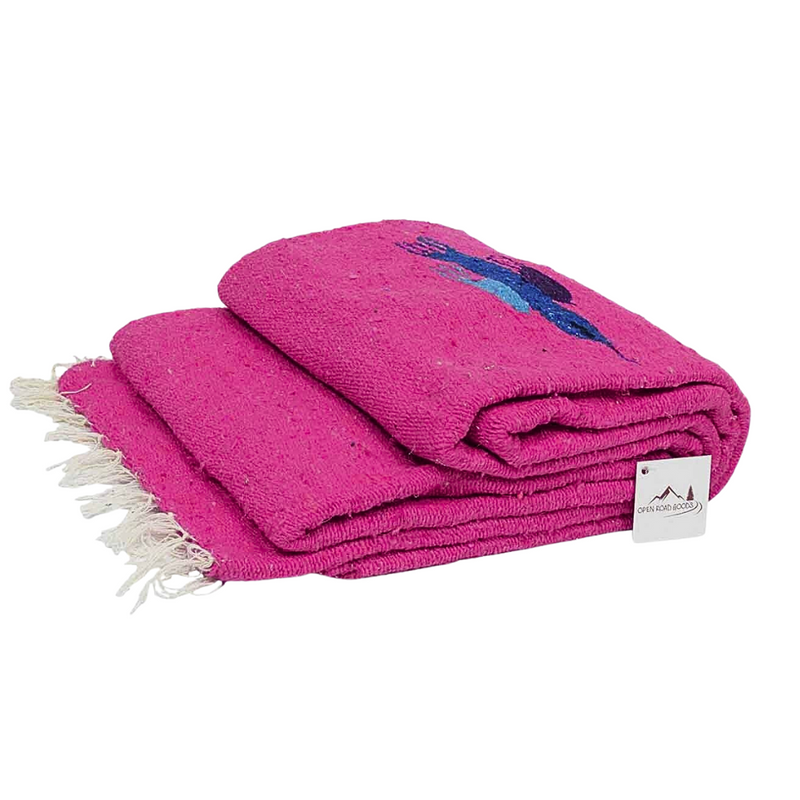 Hot Pink Baja Thunderbird Blanket, photo 4 of 7
