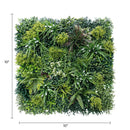 Sample Panel – Lush Spring Vertical Garden (Small Sample)