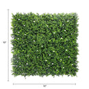 Sample Panel – White Flowering Boxwood Green Wall (Small Sample)