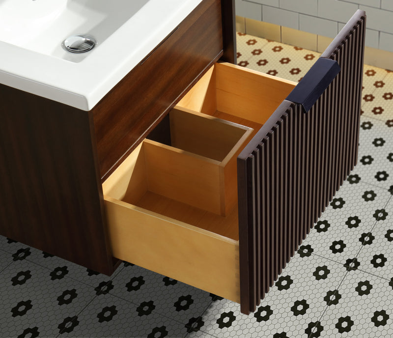 San Diego 24" Bathroom Vanity Walnut