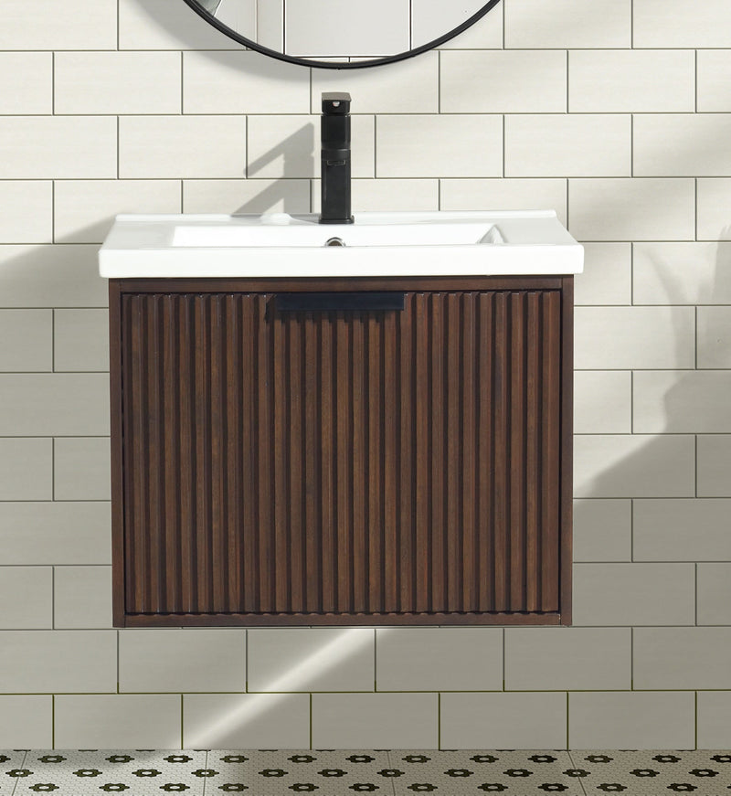 San Diego 24" Bathroom Vanity Walnut