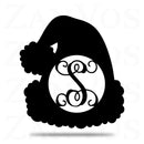 Santa Hat Monogram