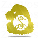 Santa Hat Monogram