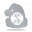Santa Hat Monogram