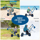 Sand Digger for Kids with 2-Handed Controls and Flexible Shovel