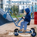 Sand Digger for Kids with 2-Handed Controls and Flexible Shovel