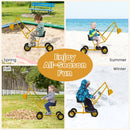 Sand Digger for Kids with 2-Handed Controls and Flexible Shovel