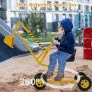 Sand Digger for Kids with 2-Handed Controls and Flexible Shovel