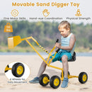 Sand Digger for Kids with 2-Handed Controls and Flexible Shovel by LJGDeals