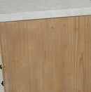 San Diego 36" Floating Bathroom Vanity Weathered Fir