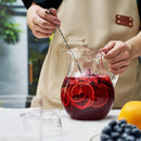 Sangria Drink Mix & Acrylic Beverage Pitcher with Lid | 72 oz