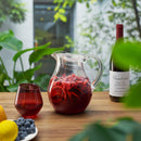 Sangria Drink Mix & Acrylic Beverage Pitcher with Lid | 72 oz