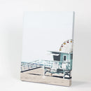 Santa Monica Beach Wall Decor. Lifeguard Tower by Wall Art Set