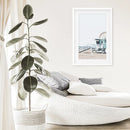 Santa Monica Beach Wall Decor. Lifeguard Tower by Wall Art Set