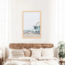 Santa Monica Beach Wall Decor. Lifeguard Tower by Wall Art Set